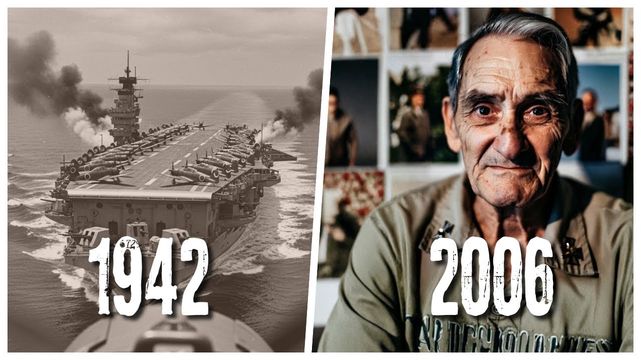 In 1942, in the Pacific &mdash; I saw the ocean on fire and realized nowhere was safe