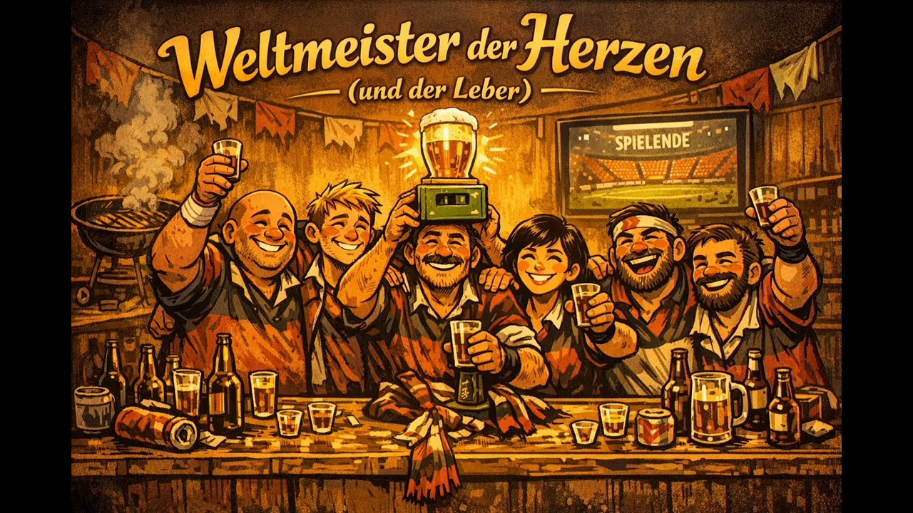 Weltmeister der Herzen | Fu&szlig;ball Party Song | WM 2026