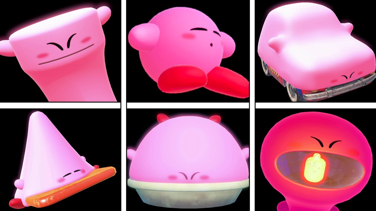 Kirby Star-Crossed World - ALL KIRBY'S DEATHS (Kirby And The Forgotten Land)