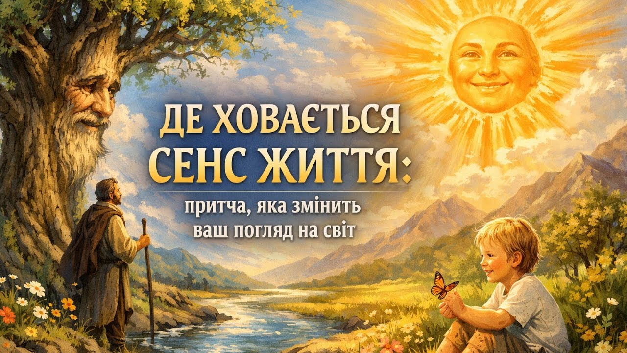 ДЕ ХОВАЄТЬСЯ СЕНС ЖИТТЯ: притча, яка змінить ваш погляд на світ