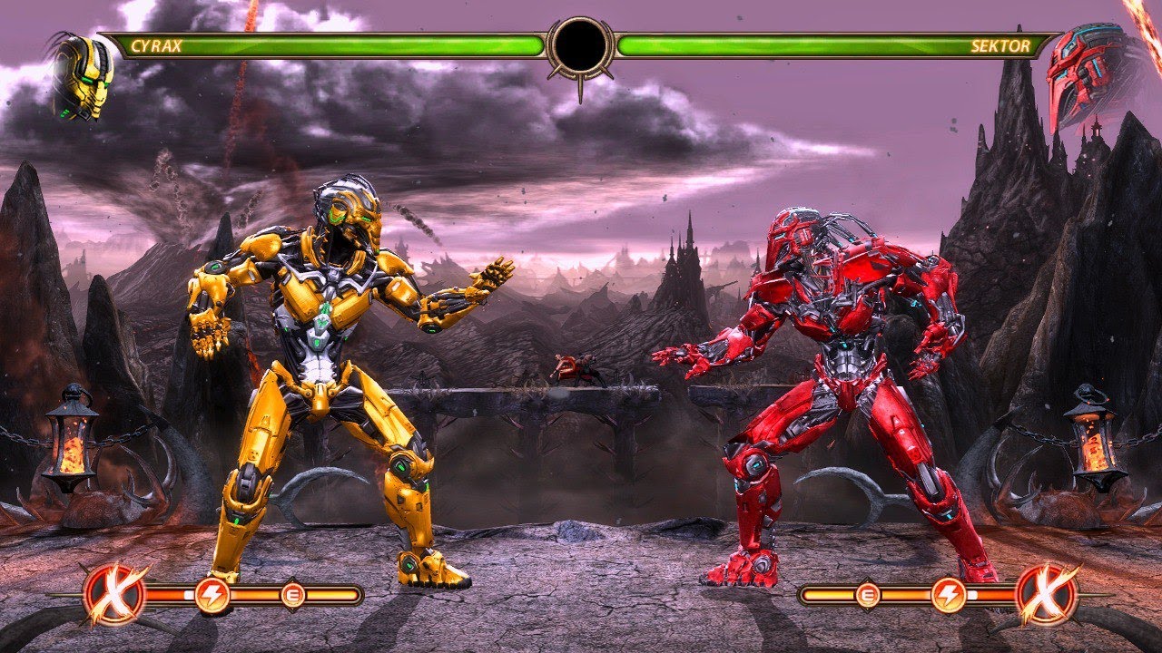 Mortal Kombat 9 - MK11 CYRAX - Expert Ladder - Gameplay @(1080p) 60FPS