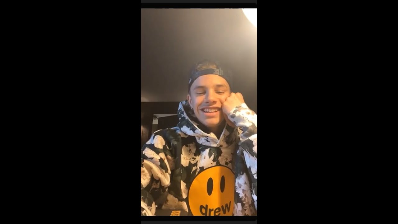 20200514 Romeo Beckham Instagram Live with Cruz Beckham
