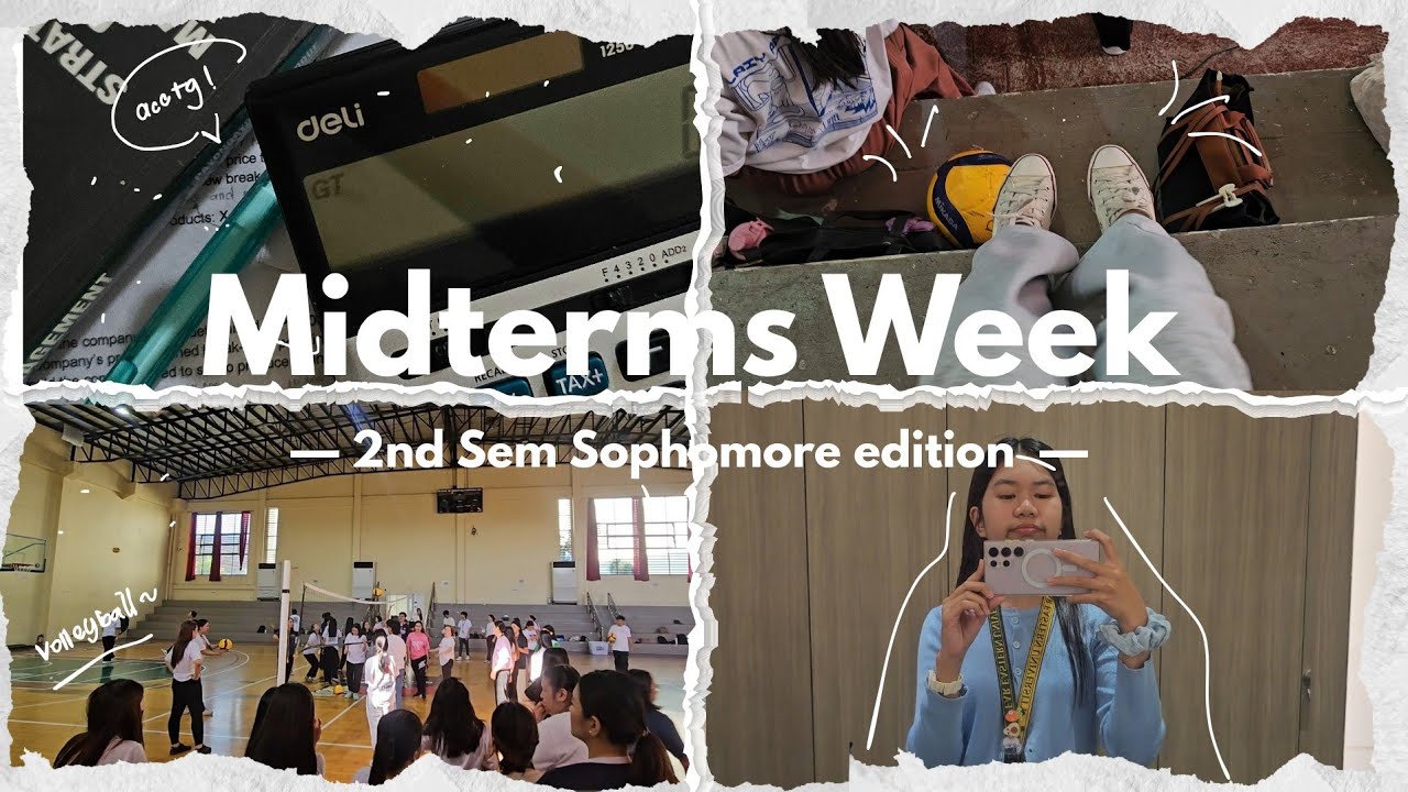 [eish_archives] Midterms Week || acctg + volleyball + review + gala