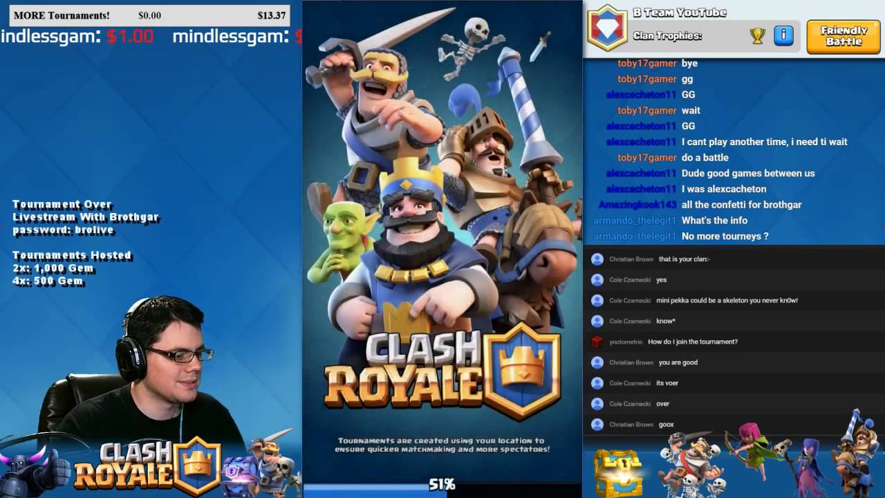Playing Themed Battles With Clan Mates (Replay)