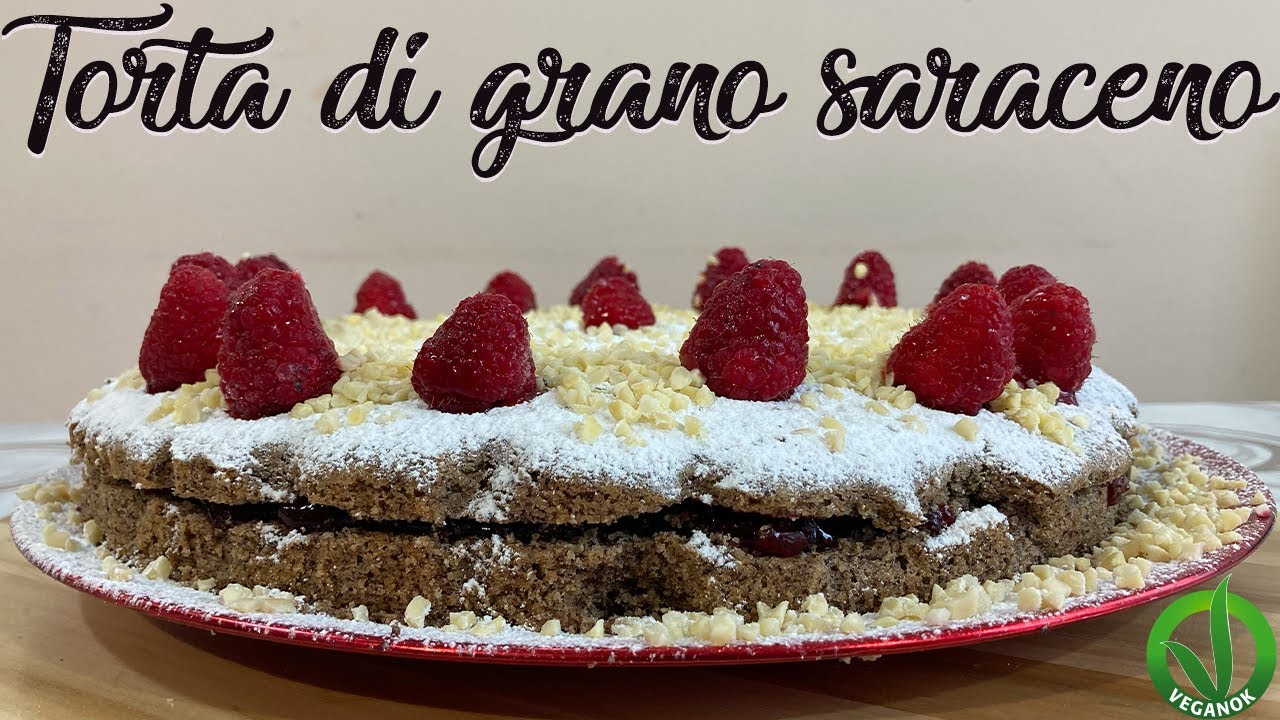 Torta di grano saraceno vegana | senza glutine | ricetta facile e veloce