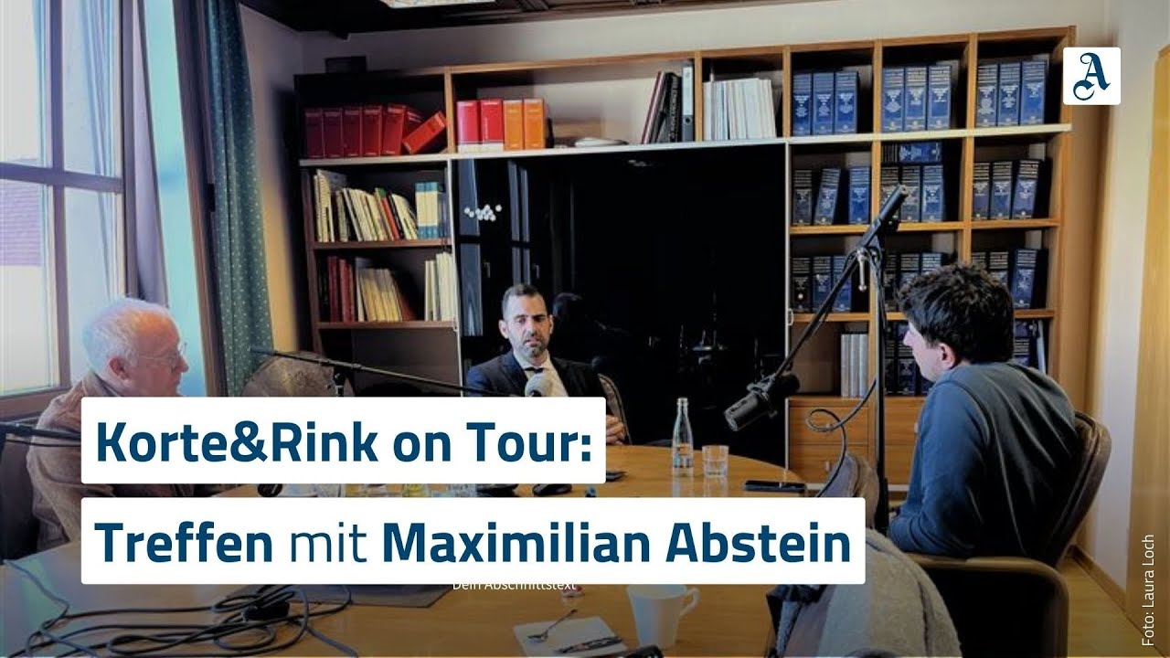 Demokratie-Tour #4 – VG-Bürgermeister Maximilian Abstein ist „nah bei de Leut’“