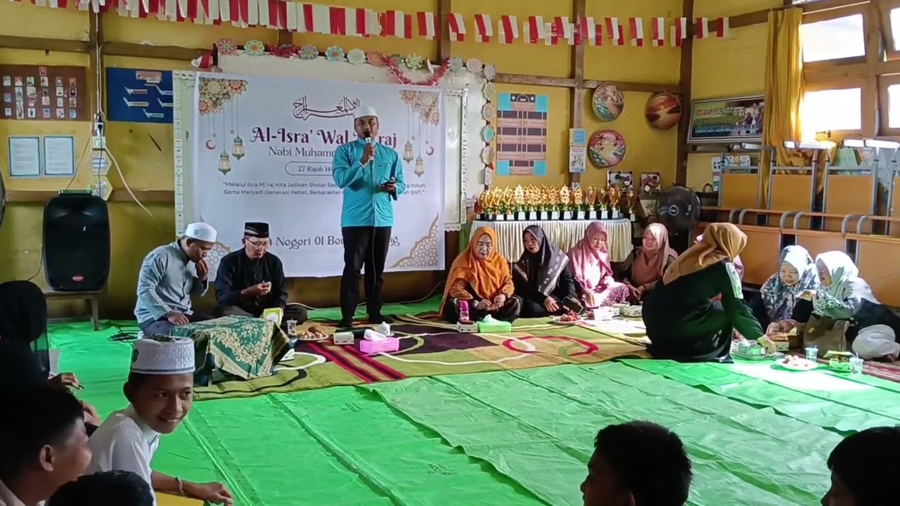 Peringatan Isra Mi'raj 1447 Hijriah di SD Negeri 01 Benua Kayong