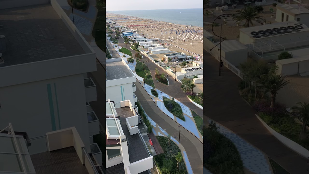 Rimini Miramare. Il lungomare nuovo