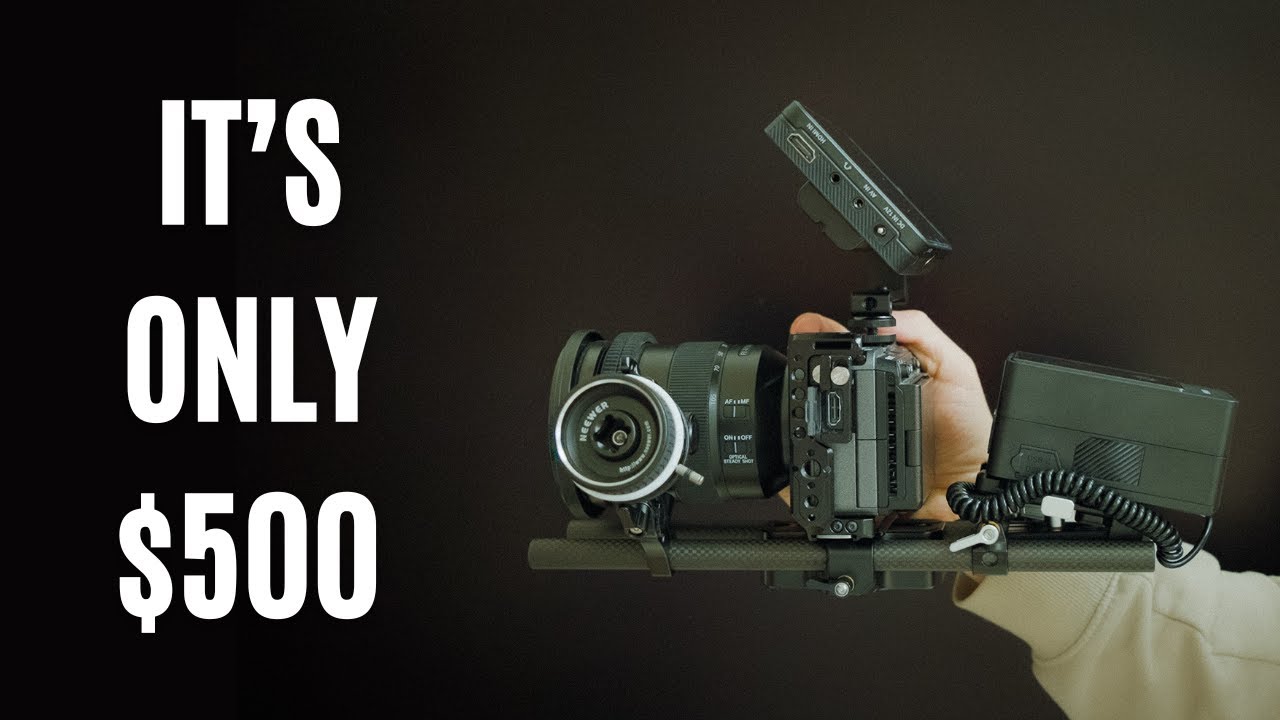 AMAZING Cinema Camera Rig for Sony FX30 Under $500! (NEEWER Camera Cage - Follow Focus - Monitor)