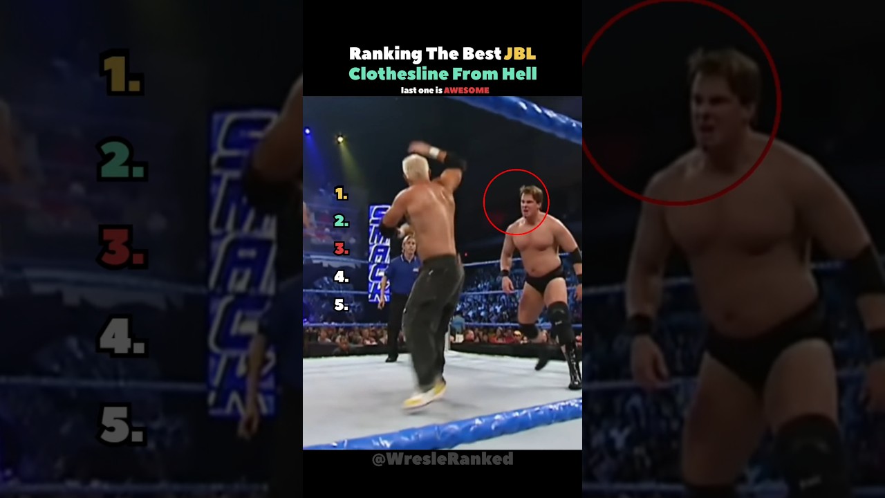 Ranking The Best JBL Clothesline From Hell