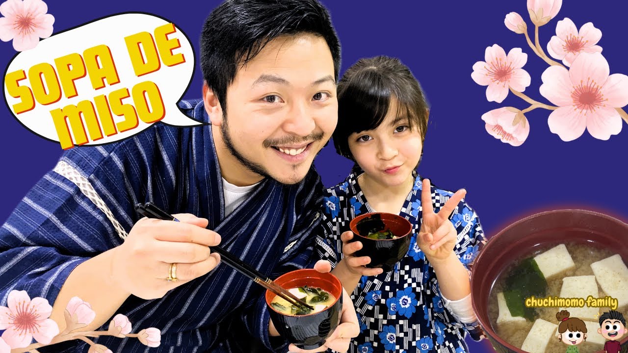 ✨Sopa de miso con tofu - Receta fácil - Cocina japonesa - Cocinando con niños -✨ 味噌汁 /MisoShiru