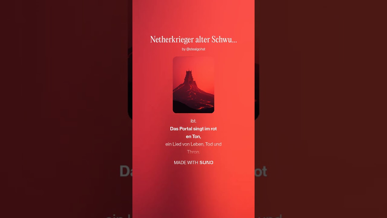 Netherkrieger alter Schwur