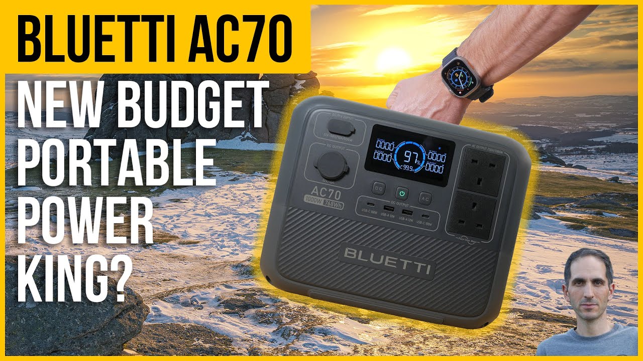 Обзор портативной электростанции Bluetti AC70 мощностью 1000 Вт | Лучший бюджетный вариант?