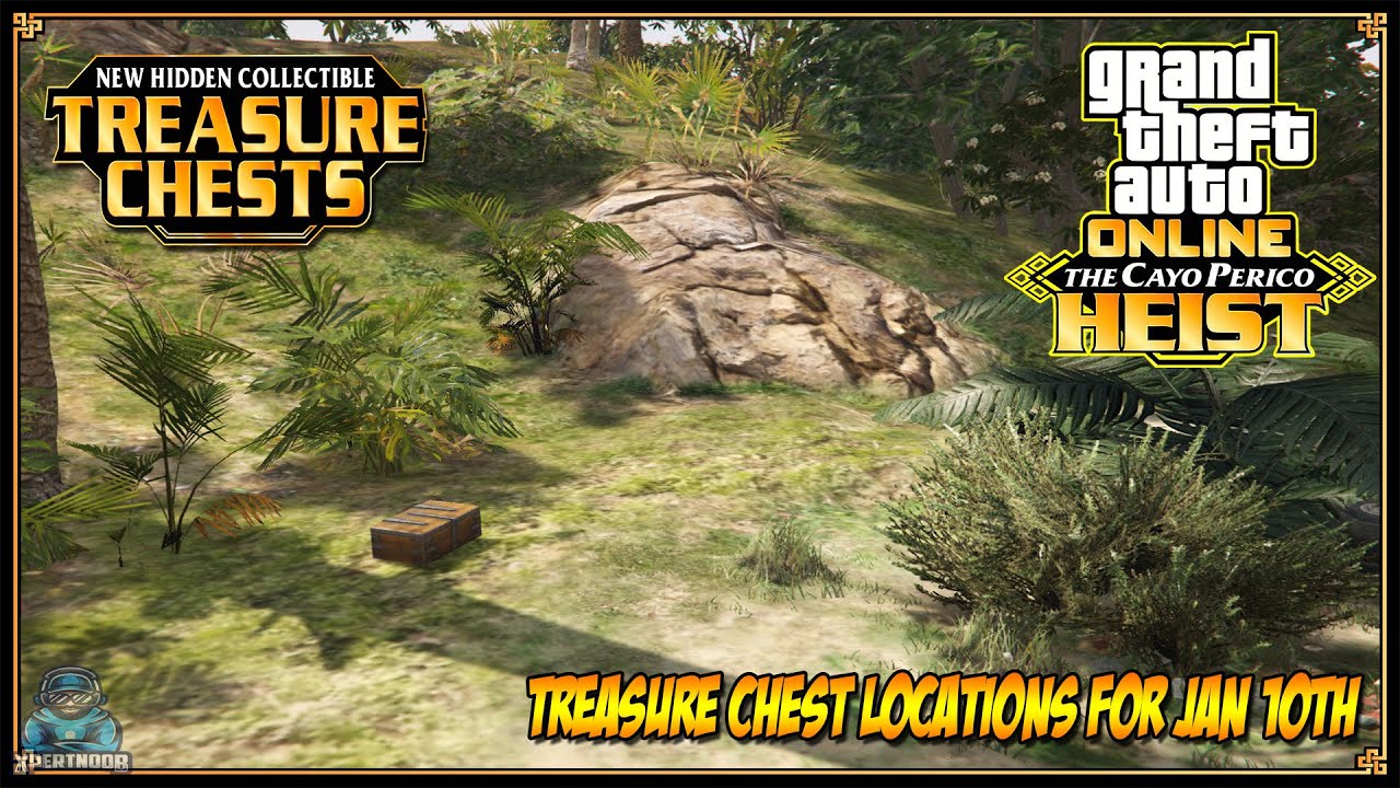 Cayo Perico Treasure Chest Locations For Jan 10th 2026 | GTA Online | The Cayo Perico Heist DLC