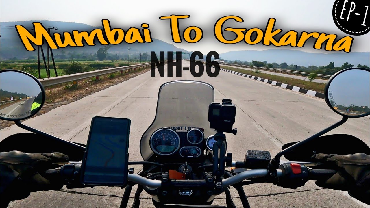 EP-1 MUMBAI TO KUDAL  Solo Karnataka Ride/मराठी Moto Vlog../ Royal Enfield Himalayan