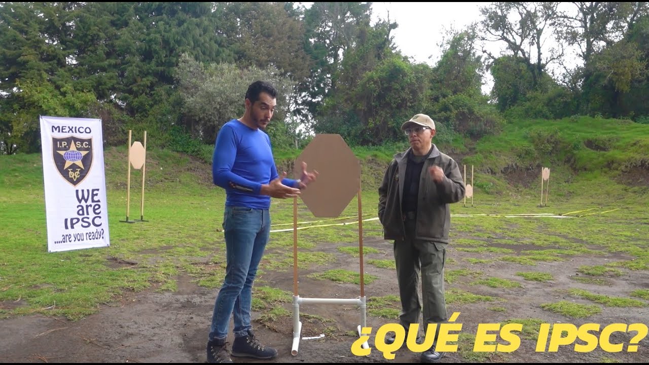 Disparando Pistola En IPSC mexico