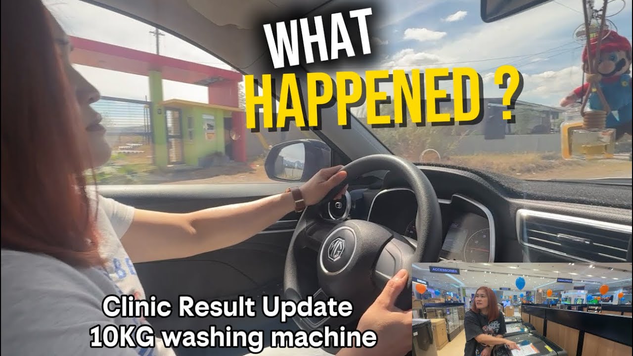 Life Update Vlog | LG 10KG Washing Machine Purchase | Appliance Haul + Clinic Visit Results