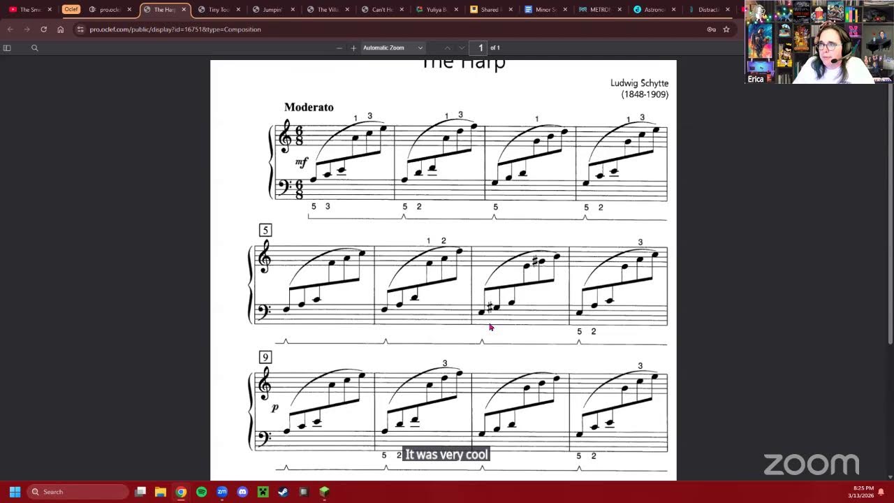 13 March Introductory Performance Seminar