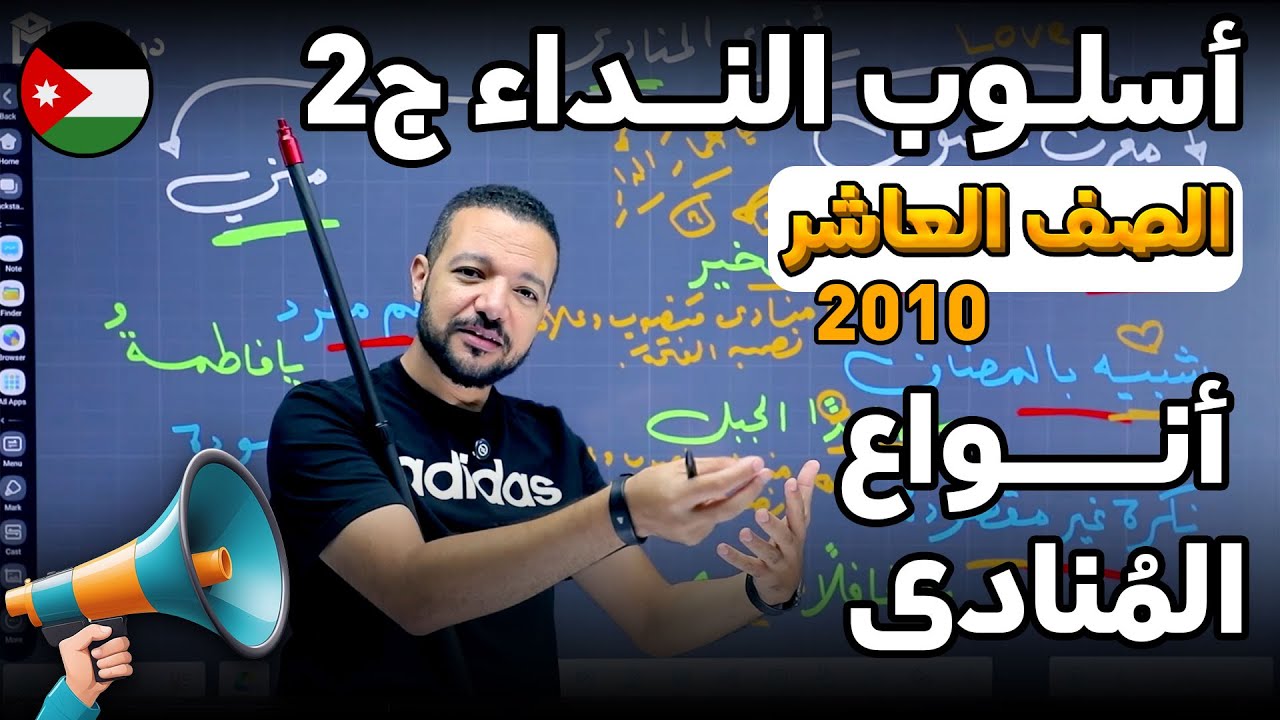 أنواع المُنادَى 🧑‍🤝‍🧑 ببساطة وبدون تعقيد 💡🦸🏻‍♂️ || قواعد الصف العاشر 2010 || د. محمد محروس