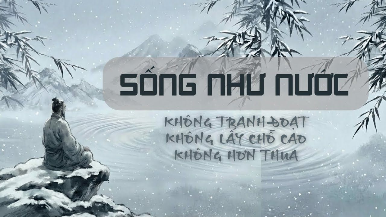 Sống Như Nước - Không Tranh, Không Cao, Không Phô | Lão Tử Đạo Đức Kinh - Chương 28
