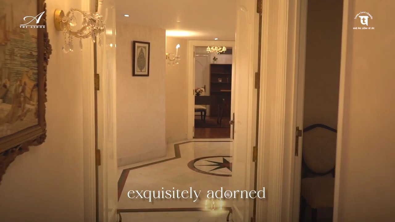 Space is Luxury | Discover The Ashok&rsquo;s Iconic Presidential Suite #theashok #itdc
