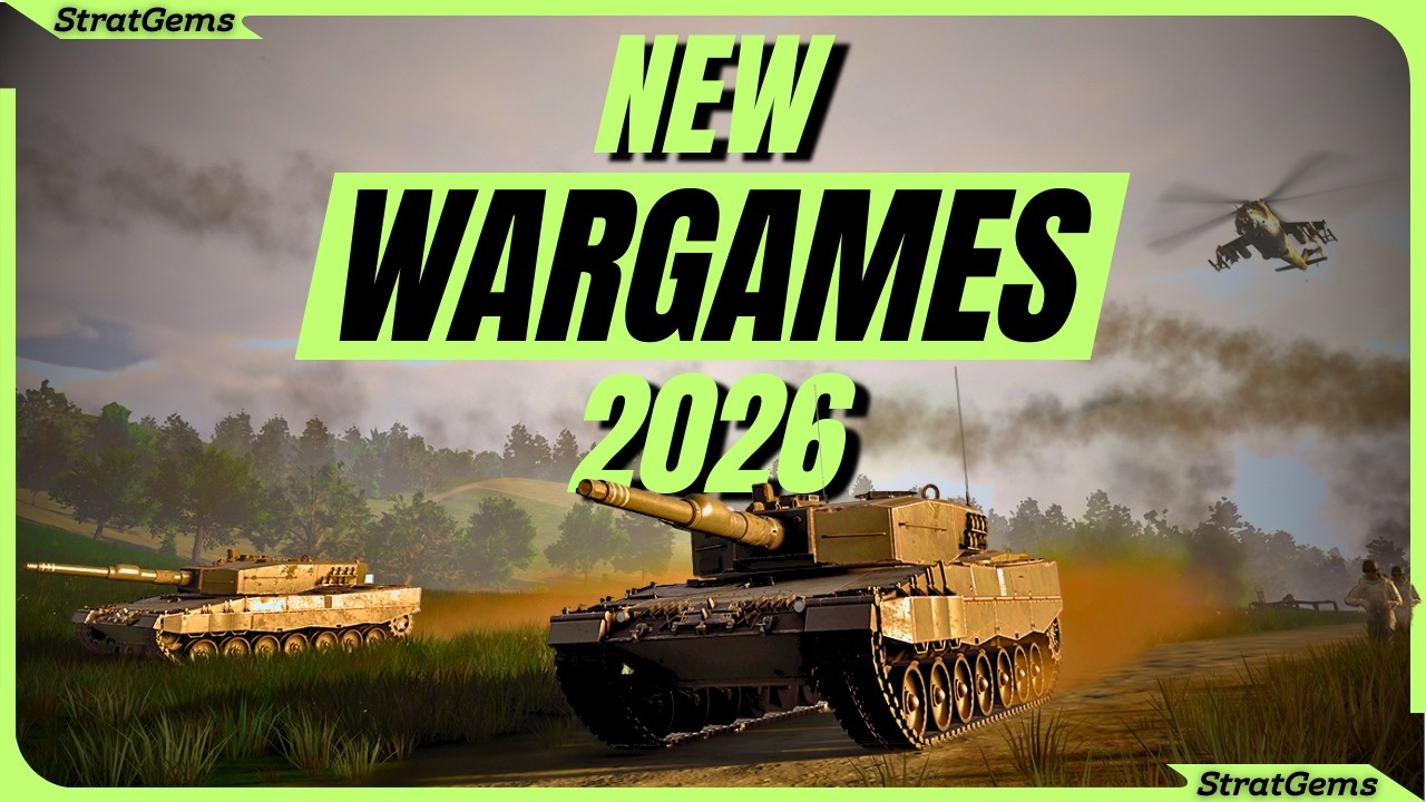 Top 15 NEW & Upcoming Wargames & Military Simulations (2026)