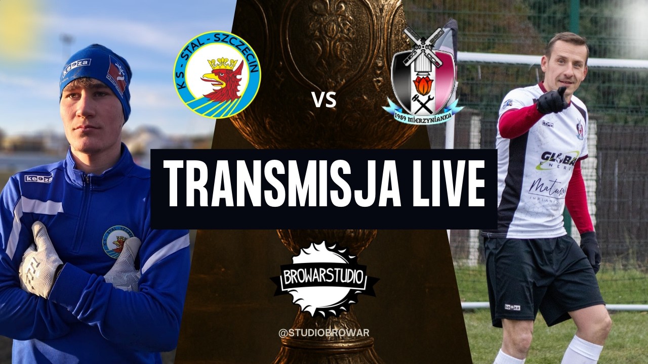Stal Szczecin (J) vs Mierzynianka Mierzyn/ Live Studio Browar