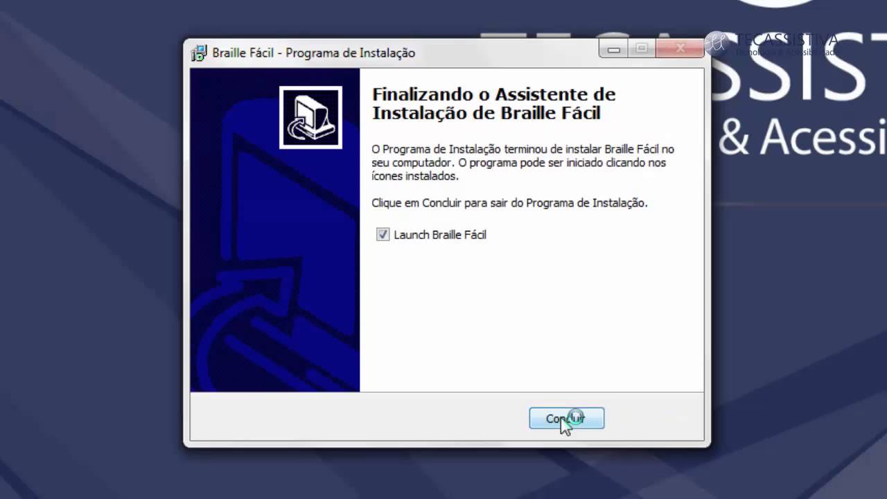 Tutorial Tecassistiva | Passo a Passo de como instalar e configurar o software Braille Fácil