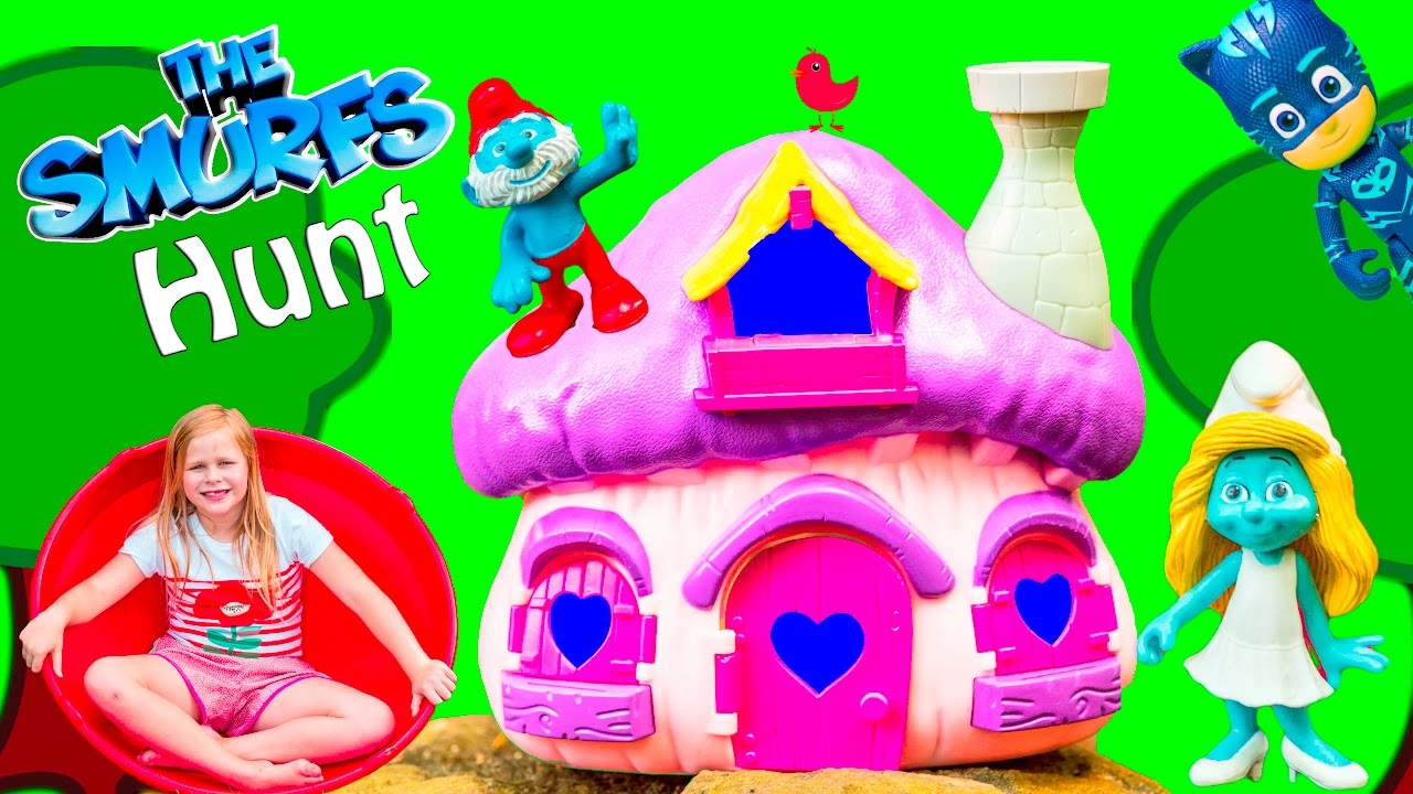 Assistant and PJ Masks Search for Papa Smurf and Smurfette