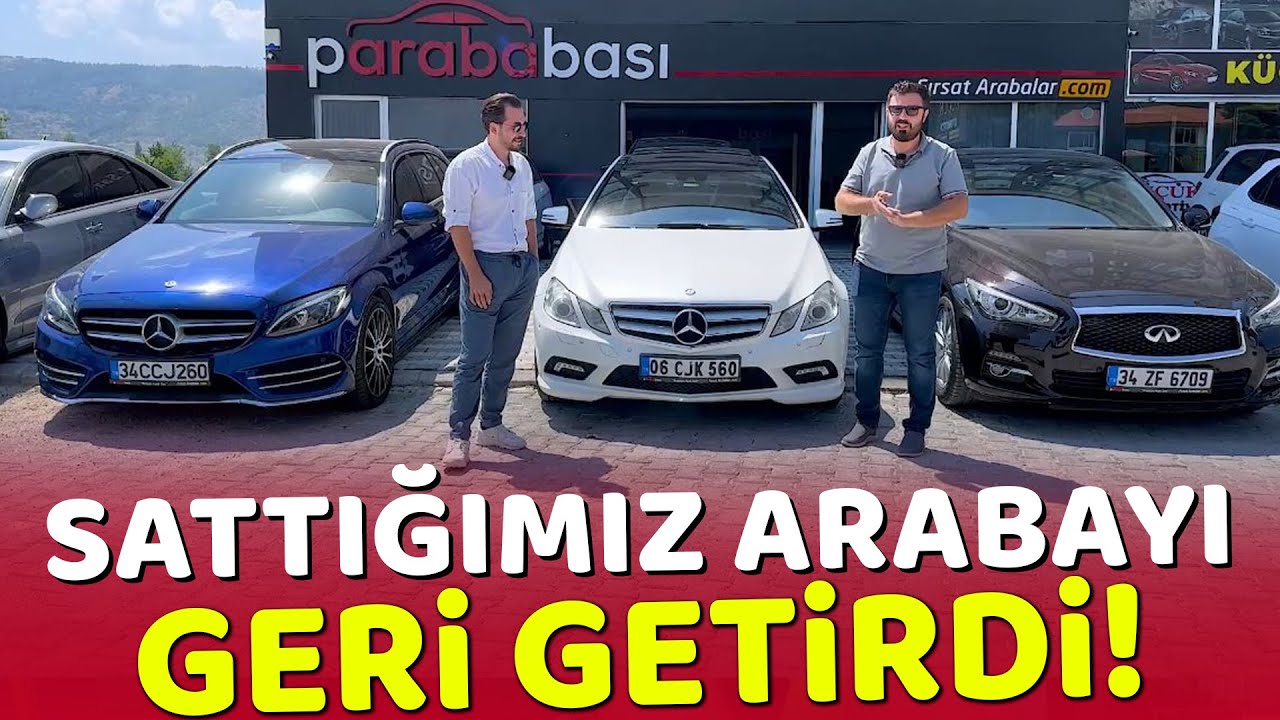 BİZİMLE TİCARET BAĞIMLILIK YAPAR! (Mercedes E 250 - Volkswagen Golf Takası)