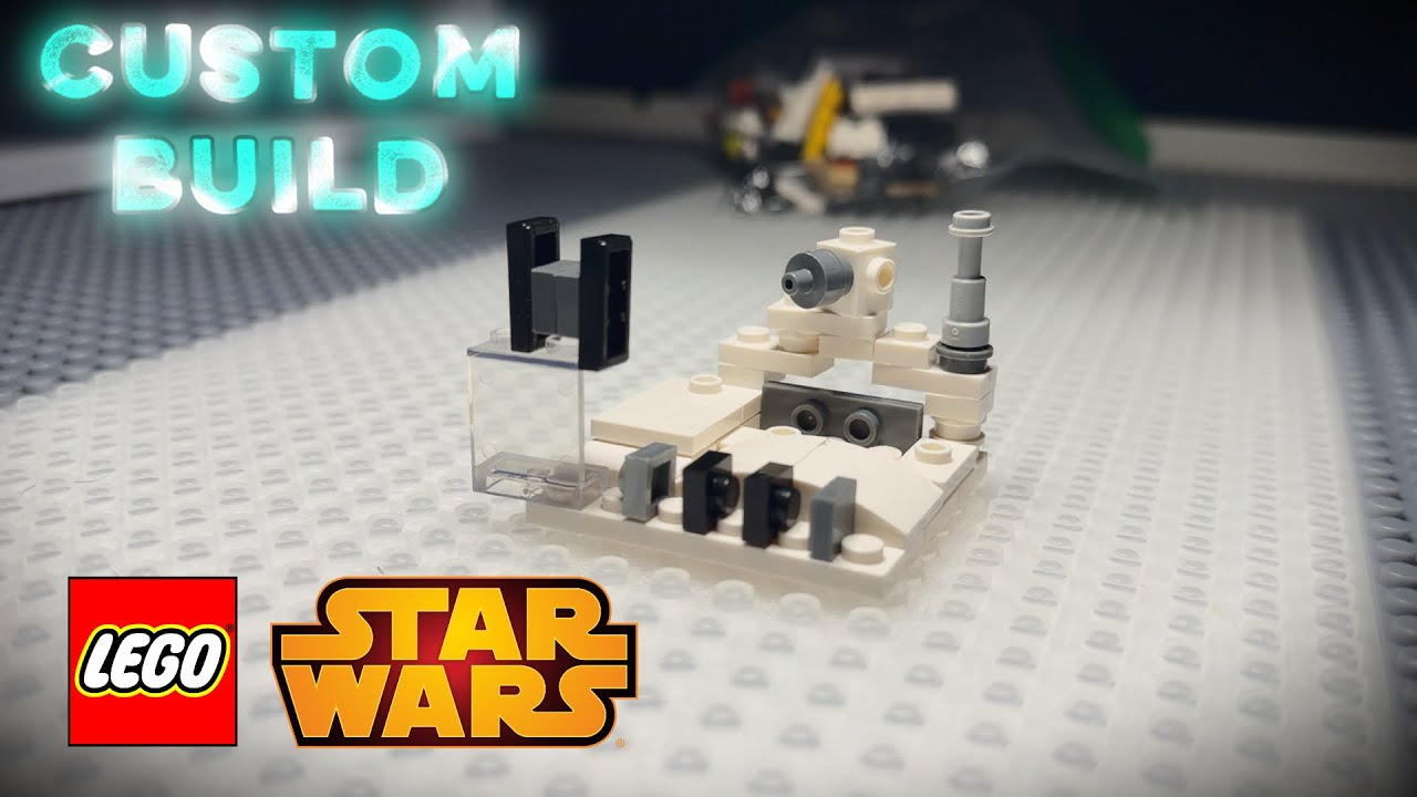 Lego Star Wars Eco base miniature MOC
