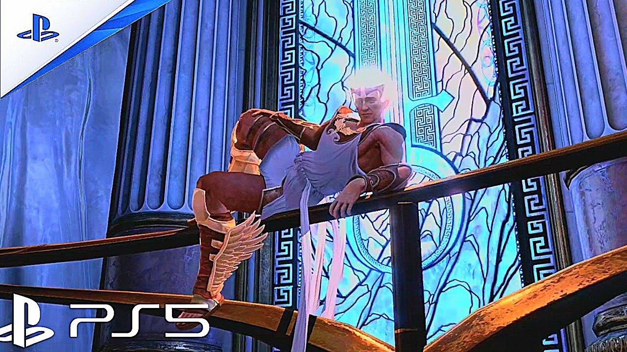 God of War III Remastered (PS5) 4K 60FPS Gameplay | Kratos vs Hermes 