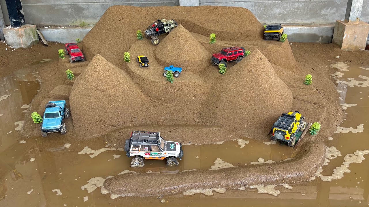 RC Cars vs NEW Extreme Obstacle Course! 😱 Mud, Mountains & Epic Challenges&hellip;