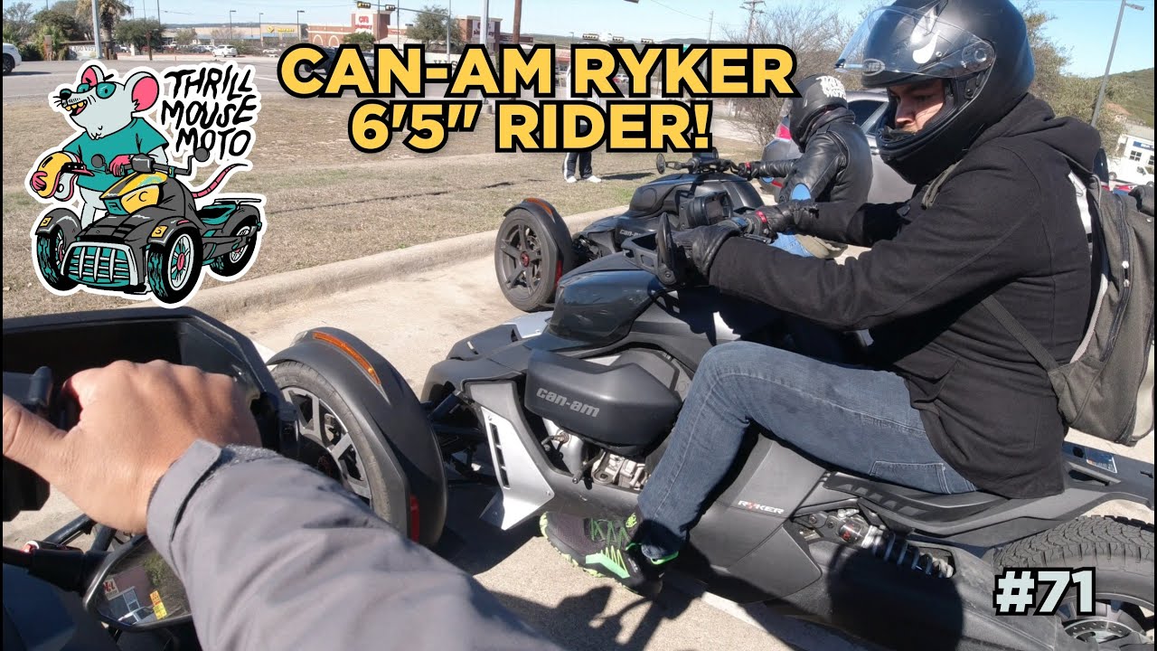 What's It Like Being Tall On A Can-Am Ryker? ..and VSS Fault 😧