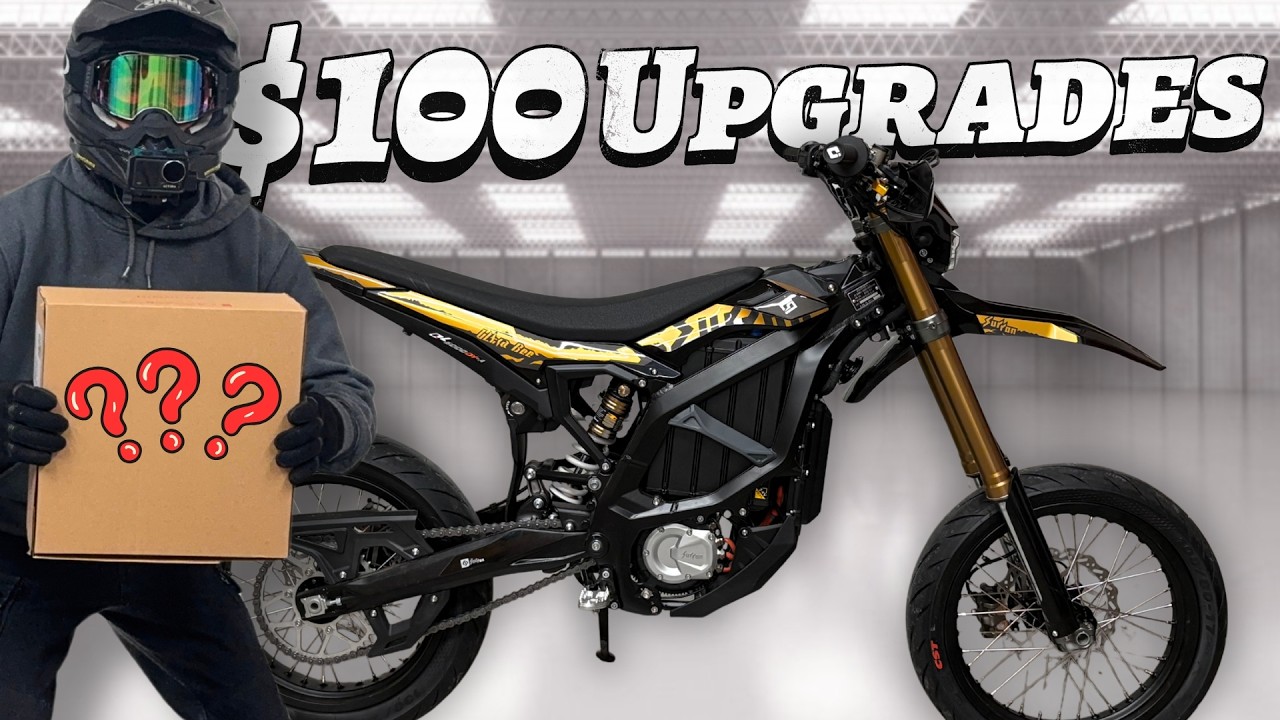 Самые дешевые обновления Surron Ultra Bee менее чем за 100 долларов.