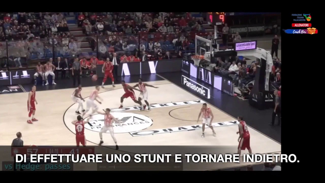 Coach Box con Ettore Messina. Il Pick&Roll: principi di attacco e difesa