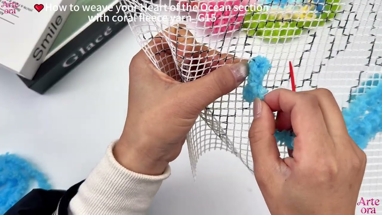 part  2、How to weave your Heart of the Ocean section