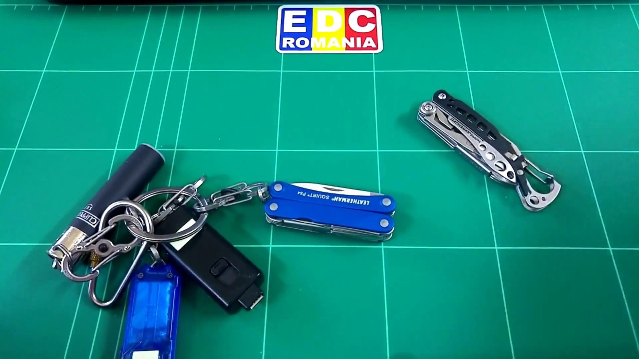 Keychain edc items - my choice