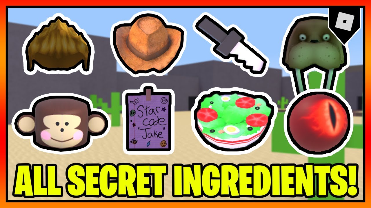 How to get ALL SECRET INGREDIENTS in WACKY WIZARDS 🧙 || Roblox