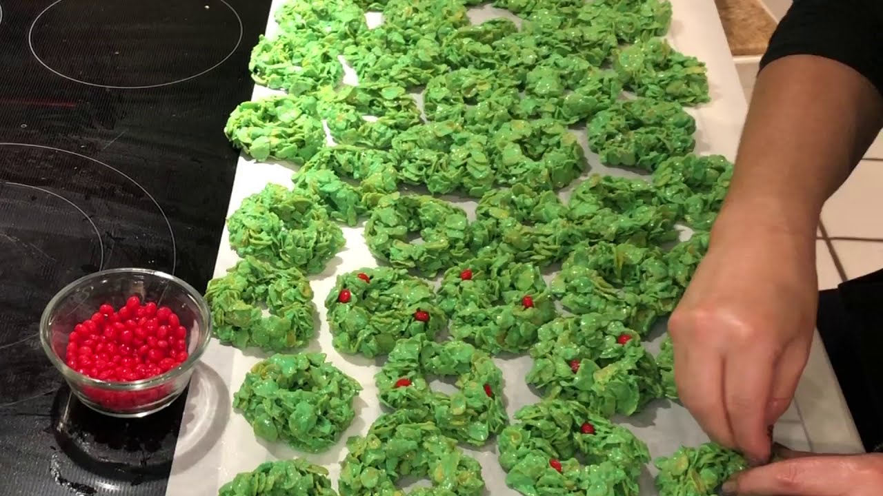 Christmas Cornflake Wreaths