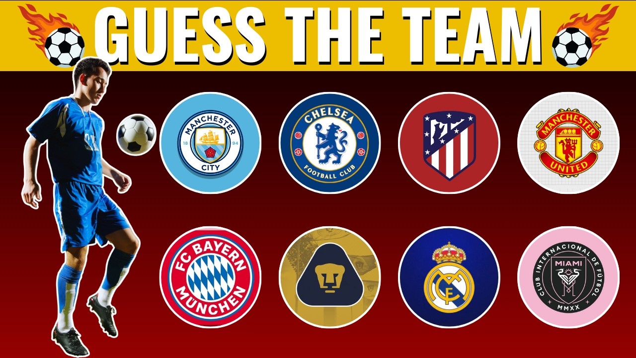 Only True Football Fans Can Guess These Teams by Their Badges! ⚽🔥 #football #quiz