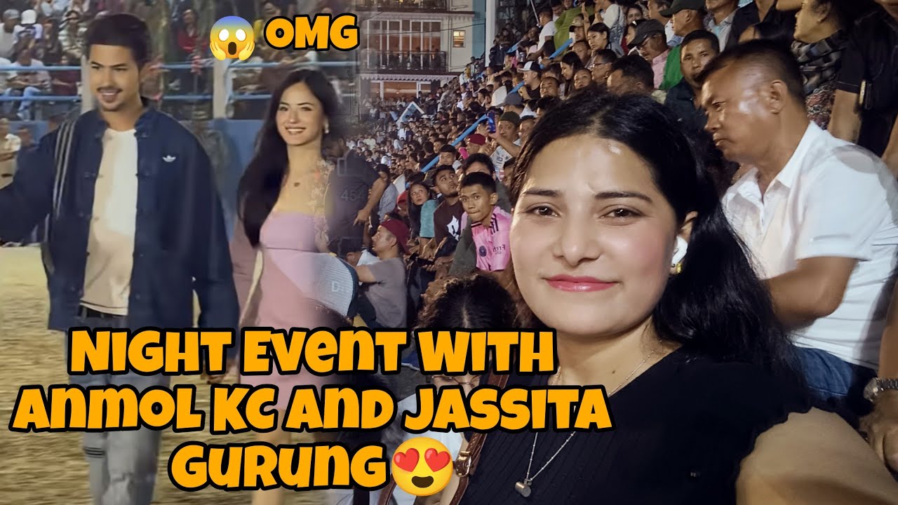 Grand Shaid Cup Final Celebration 🤩 🎉| Star Night with Anmol KC Jassita Gurung And Kalimpong Crowd 😱