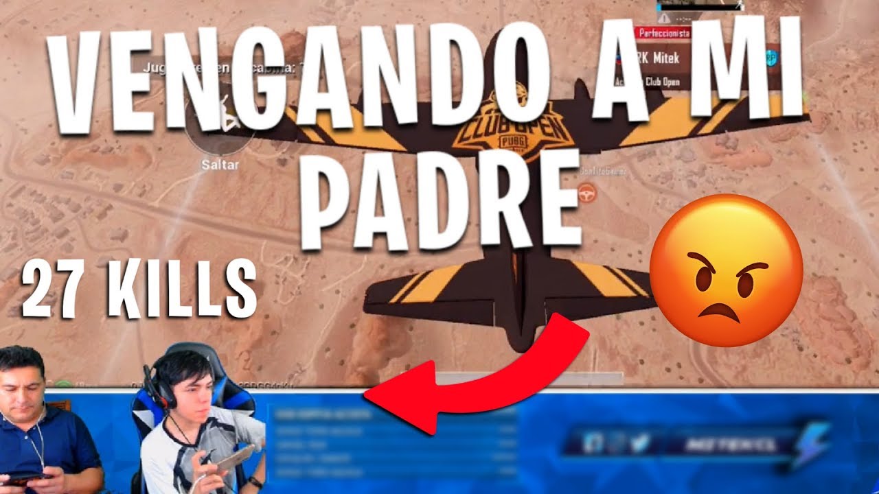 CUANDO TOCA VENGAR A TU PADRE EN LA PARTIDA - PUBG MOBILE / MITEK