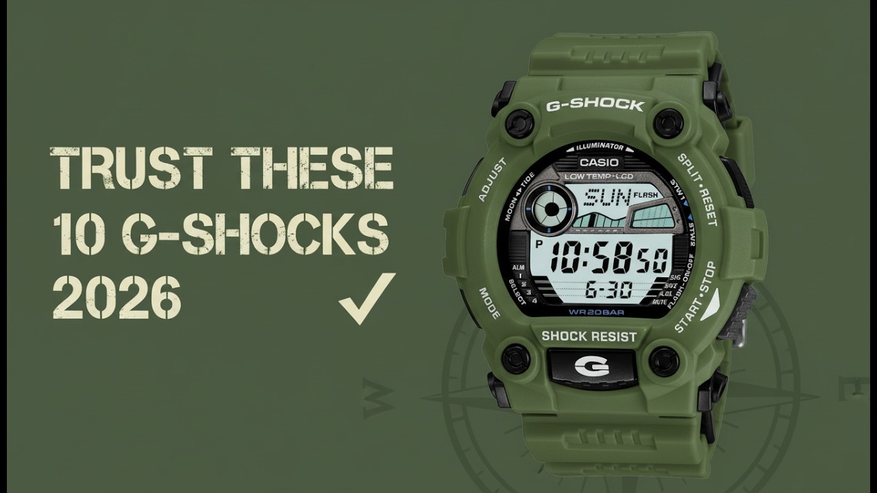 Top 10 Casio G-Shock Watches — Special Forces Would APPROVE These Picks!