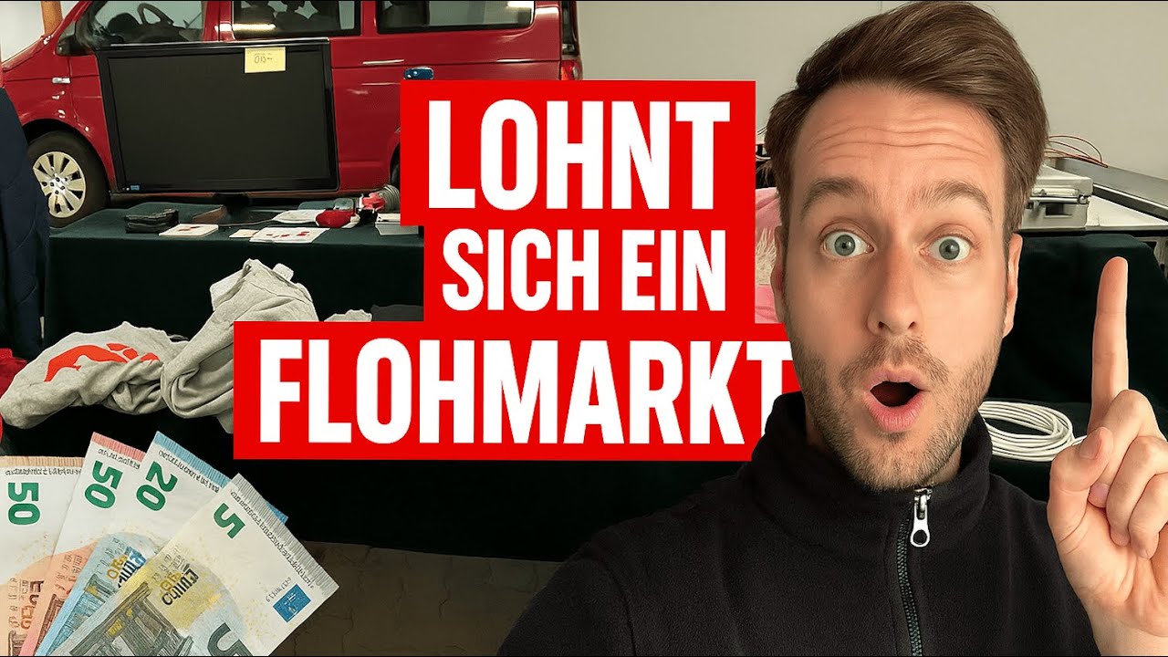 Flohmarkt-Selbstexperiment: Wie viel Geld macht man wirklich?!