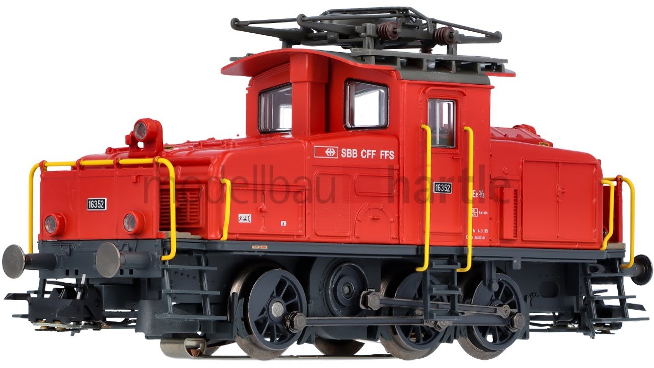 märklin 36354 / TRIX 25330 E-Lok Serie Ee 3/3 SBB | mfx Sound u. Telex | Spur H0
