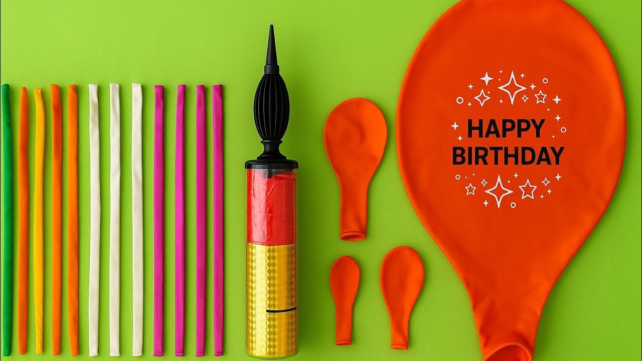 Ultimate Balloon 🎈set with Hand pump  Colorful part Balloon for Events Decoration kit 2026 today