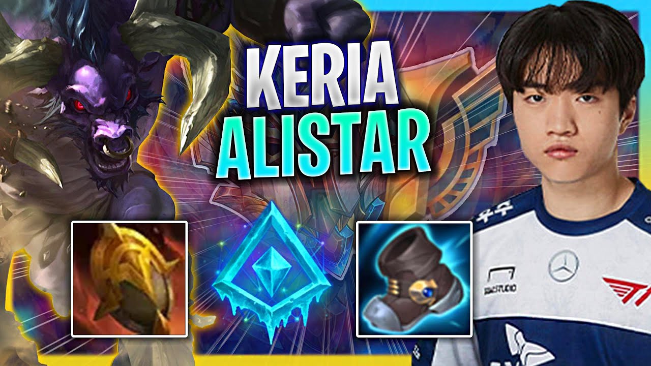 LEARN HOW TO PLAY ALISTAR SUPPORT LIKE A PRO! | T1 Keria Plays Alistar Support vs Rell!  Season 2023