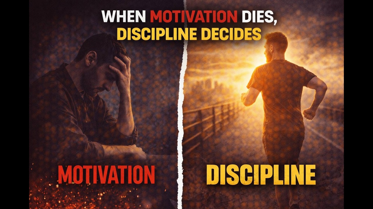 When Motivation Dies, Discipline Decides | Motivational Story