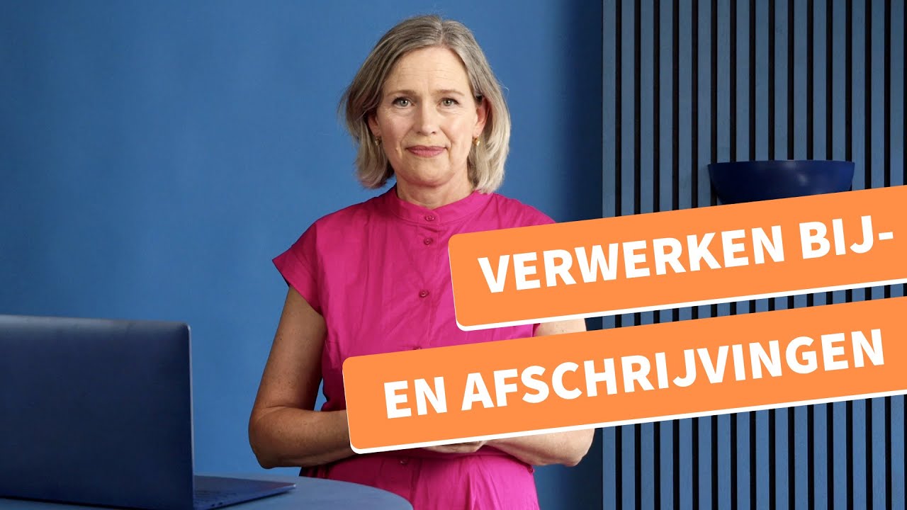 Verwerken van je bij- en afschrijvingen in Jortt